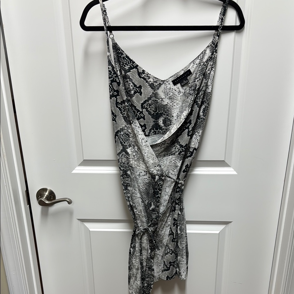 Sanctuary Monochrome Snakeskin Dress